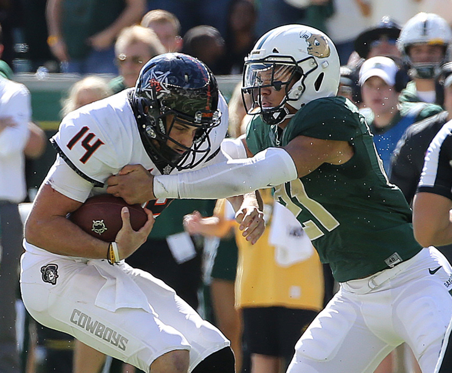 Oct. 2 — Baylor at Oklahoma State, 6 p.m., ESPN2